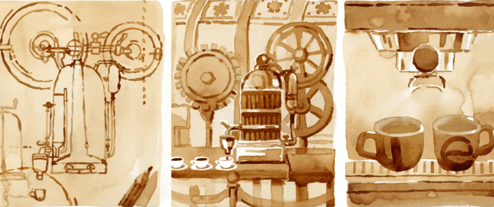 Google ehrt Angelo Moriondo, den Erfinder der Espressomaschine