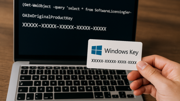 6 Methoden um den Windows Lizenz Key auszulesen