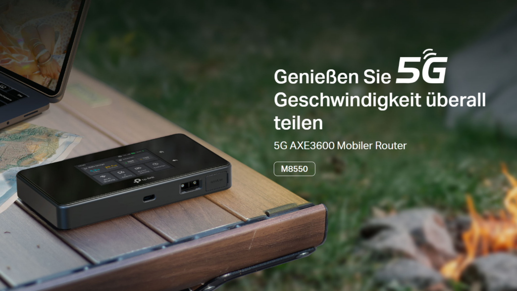 M8550 Neu 5G Mobiler WLAN-Router