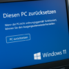 Zurück zum Ursprung: So setzt du Windows 11 auf Werkseinstellungen zurück und beseitigst Probleme einfach