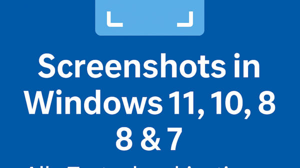 Windows-Screenshot Schnell & einfach mit Tastenkürzeln – für alle Versionen