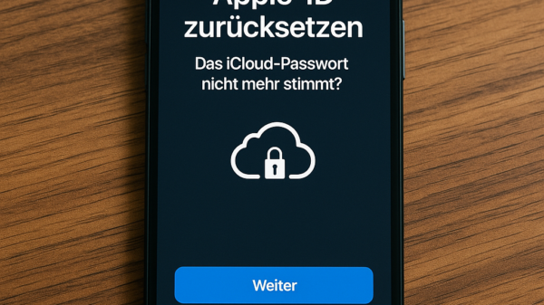 Apple-ID zurücksetzen: Was tun, wenn das iCloud-Passwort nicht mehr stimmt?
