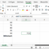Durchschnitt in Excel schnell berechnen – mit der MITTELWERT‑Funktion