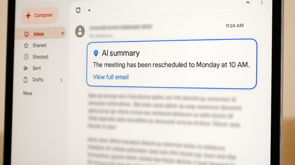 Gmail auf Android KI zeigt jetzt SMS-artige Kurzzusammenfassungen im Posteingang