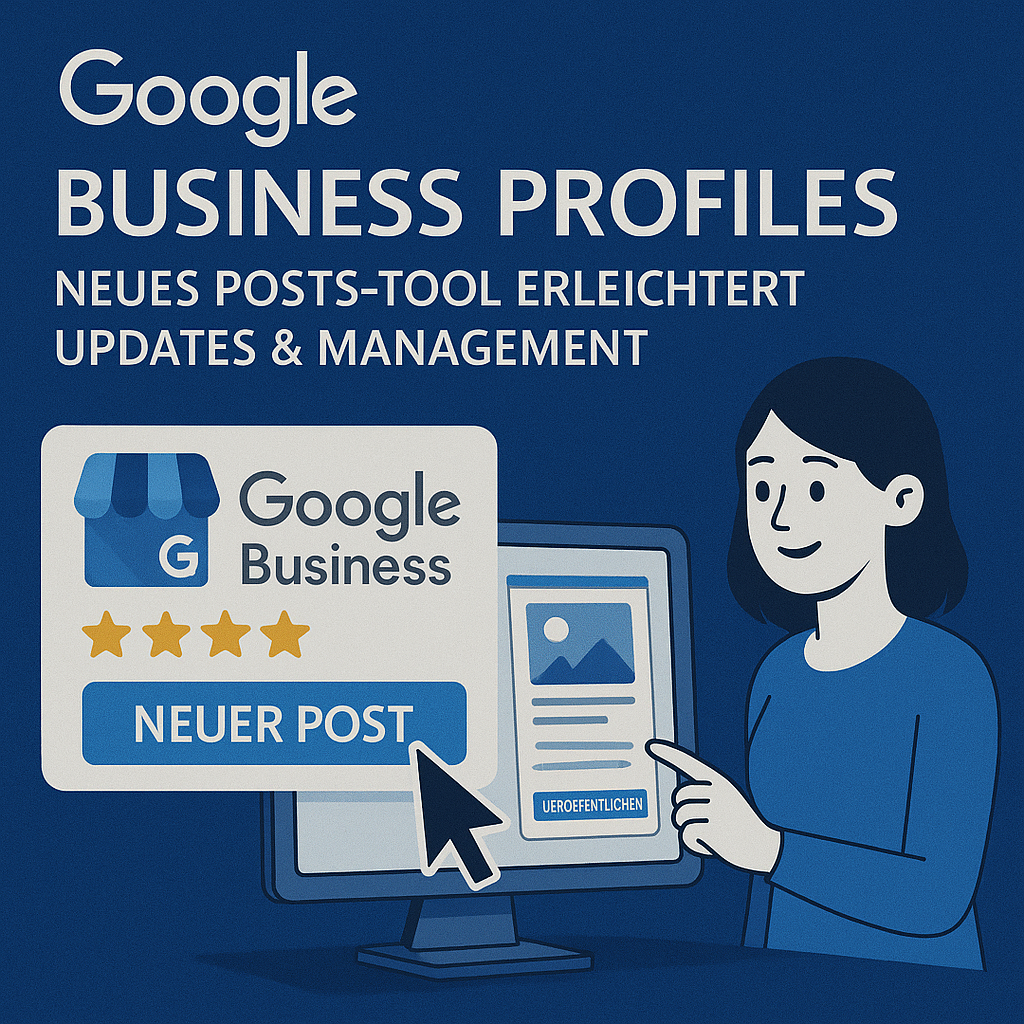 Google Business Profiles Update Neues Posts-Tool bringt mehr Übersicht & Effizienz
