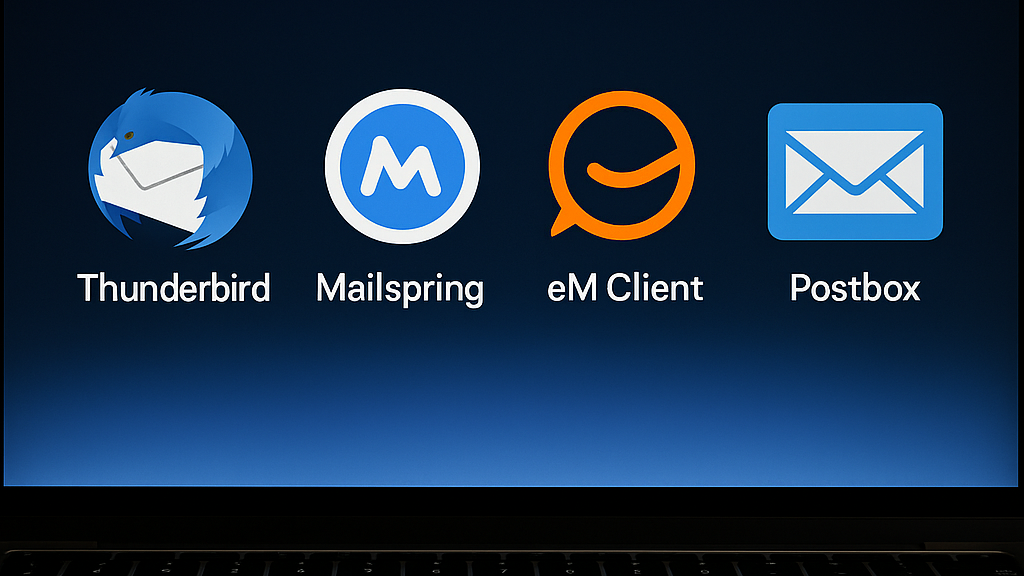 Outlook-Alternative gesucht Moderne E-Mail-Clients für Windows jetzt entdecken