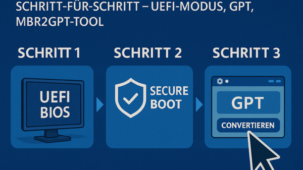 Windows 11 Vorbereitung MBR2GPT & Secure Boot in wenigen Schritten aktivieren