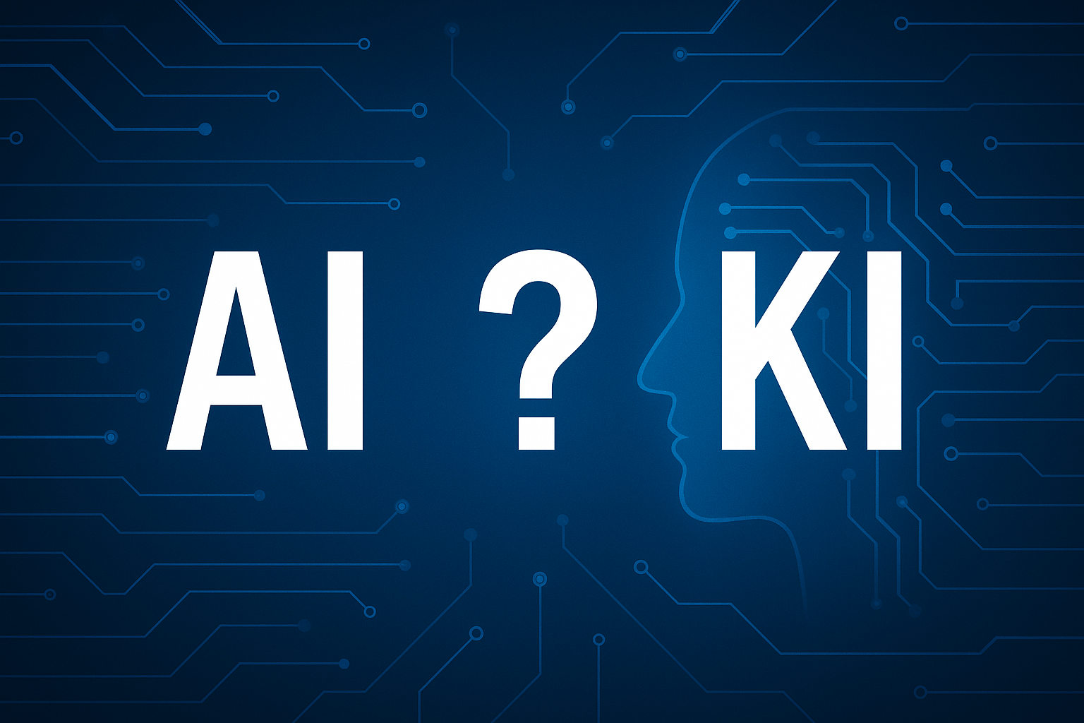 I vs. KI: Unterschied, Definition und Bedeutung einfach erklärt