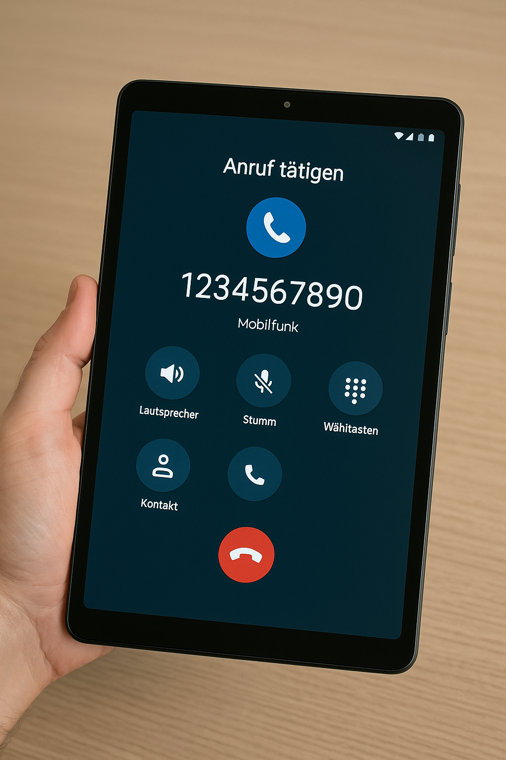 Android-Tablet zum Telefonieren nutzen